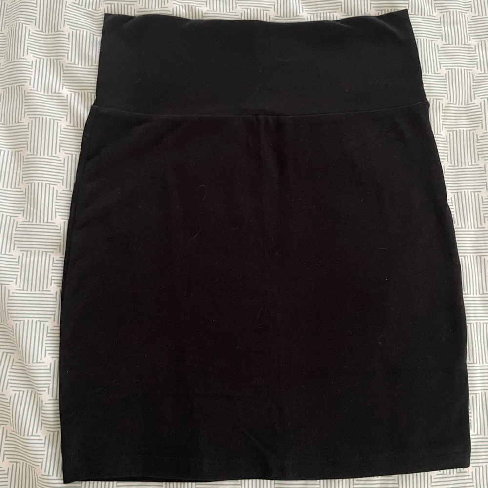 Black Charlotte Russe Mini Skirt
